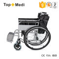 Silla de ruedas manual de acero básica básica barata de Topmedi